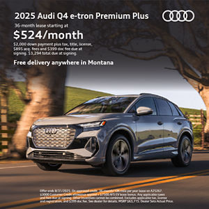2025 Audi Q4 e-tron lease special